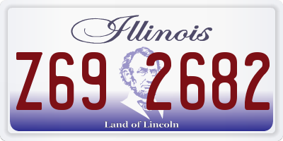 IL license plate Z692682