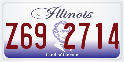 IL license plate Z692714