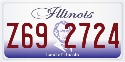 IL license plate Z692724