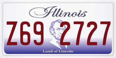 IL license plate Z692727