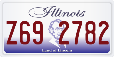 IL license plate Z692782