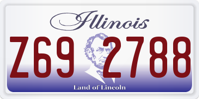 IL license plate Z692788
