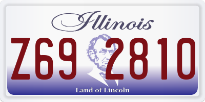 IL license plate Z692810