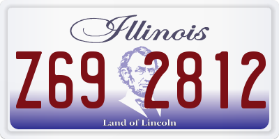 IL license plate Z692812