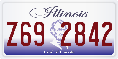 IL license plate Z692842