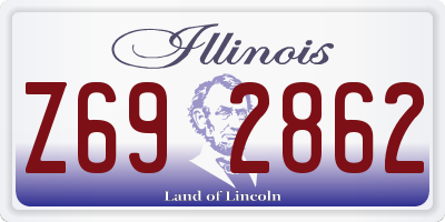 IL license plate Z692862