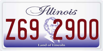 IL license plate Z692900