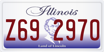IL license plate Z692970