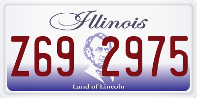 IL license plate Z692975
