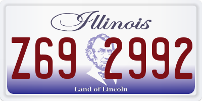 IL license plate Z692992