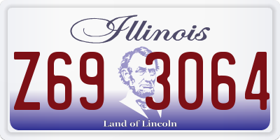 IL license plate Z693064