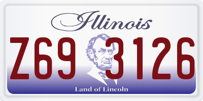 IL license plate Z693126