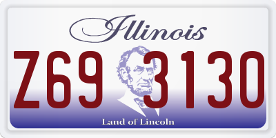 IL license plate Z693130