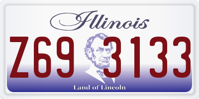 IL license plate Z693133
