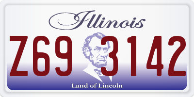 IL license plate Z693142