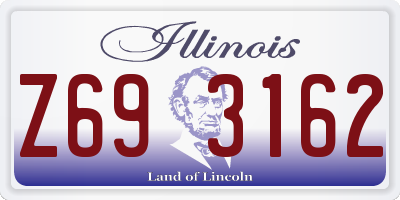 IL license plate Z693162
