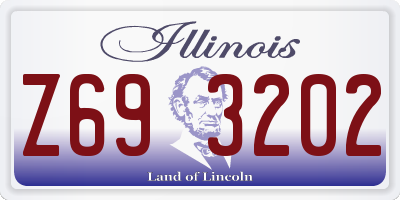 IL license plate Z693202