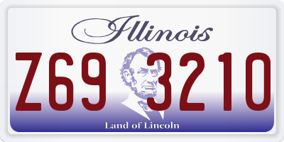 IL license plate Z693210