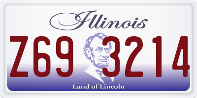 IL license plate Z693214