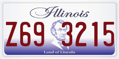 IL license plate Z693215