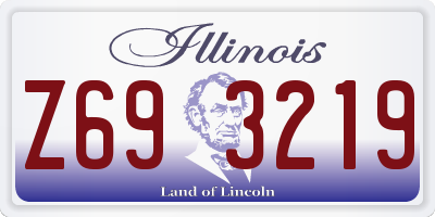 IL license plate Z693219