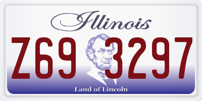 IL license plate Z693297