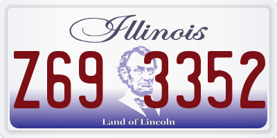 IL license plate Z693352