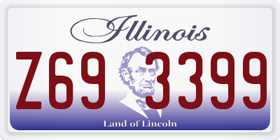 IL license plate Z693399