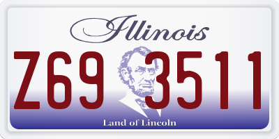 IL license plate Z693511