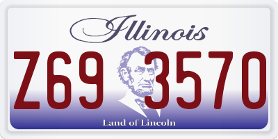 IL license plate Z693570