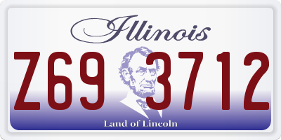IL license plate Z693712