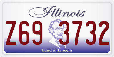 IL license plate Z693732