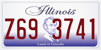 IL license plate Z693741