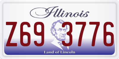 IL license plate Z693776