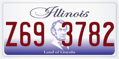 IL license plate Z693782