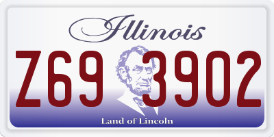 IL license plate Z693902