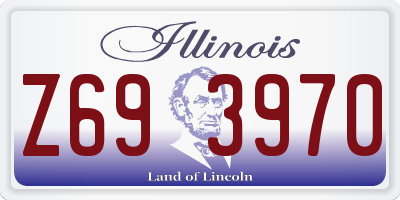 IL license plate Z693970
