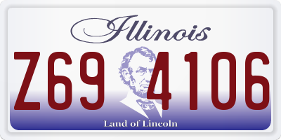 IL license plate Z694106