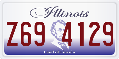 IL license plate Z694129