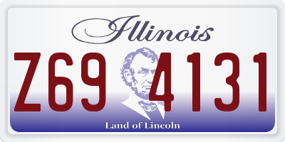 IL license plate Z694131