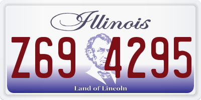 IL license plate Z694295