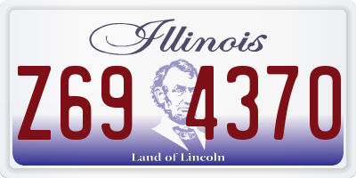 IL license plate Z694370
