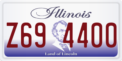 IL license plate Z694400