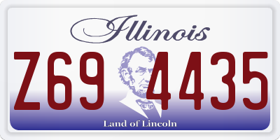 IL license plate Z694435