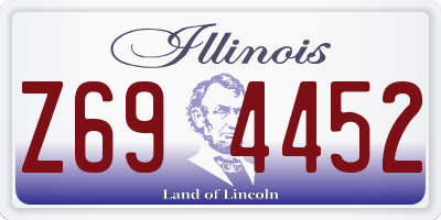 IL license plate Z694452