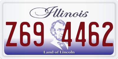 IL license plate Z694462