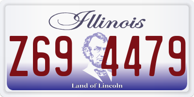 IL license plate Z694479