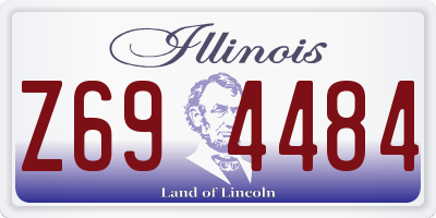 IL license plate Z694484