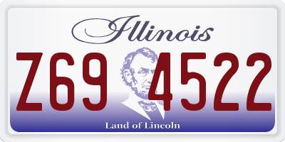 IL license plate Z694522