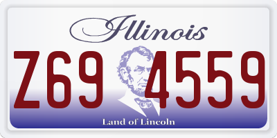 IL license plate Z694559